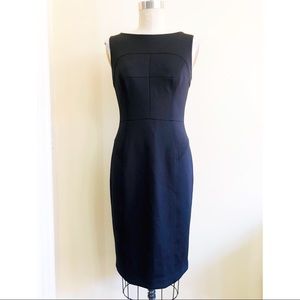 Eliza J Black Sheath Midi